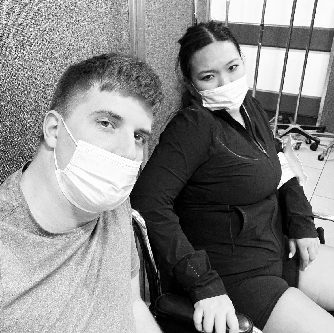 First time in a hospital together after Pamela Joy's back injury. 18 hours in the Emergency Room (She knew he was the one) Arlington, Texas 🚑 January 2023