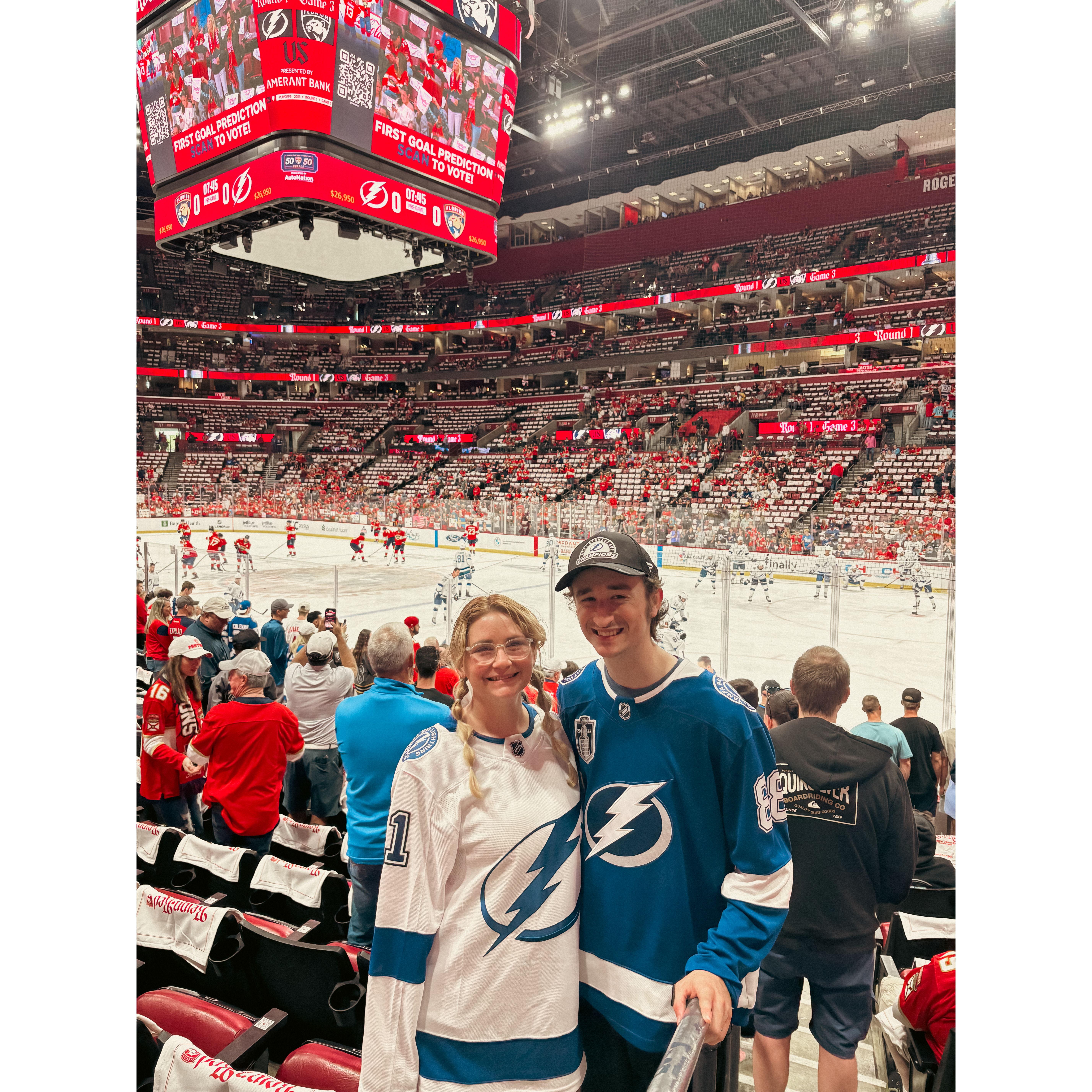 Quick Miami trip for playoffs!