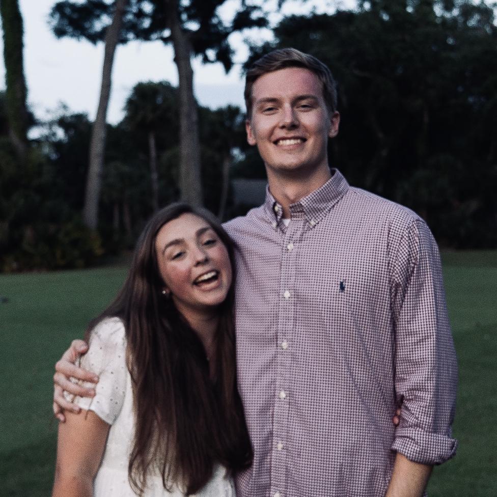 First time meeting in person. After FaceTiming for months through COVID, a beach trip with friends brought the first in person encounter. After this trip, the crushes were official.