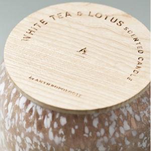 The Gather Candle by Anthropologie: White Tea & Lotus