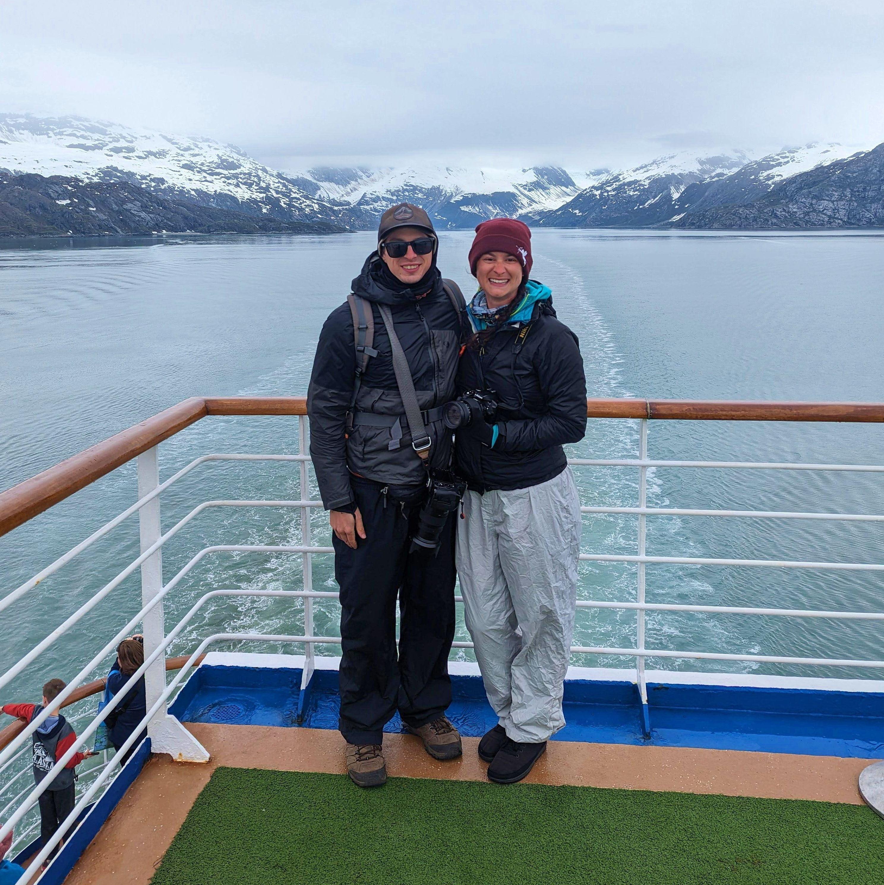 Our first BIG-ship cruise and back to Alaska for the first time since the year we met!