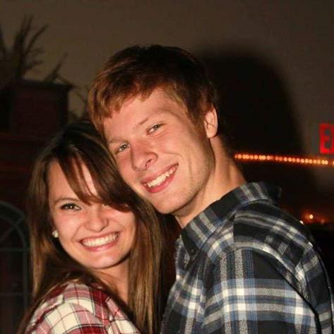 Ash & Matt's first barn dance!