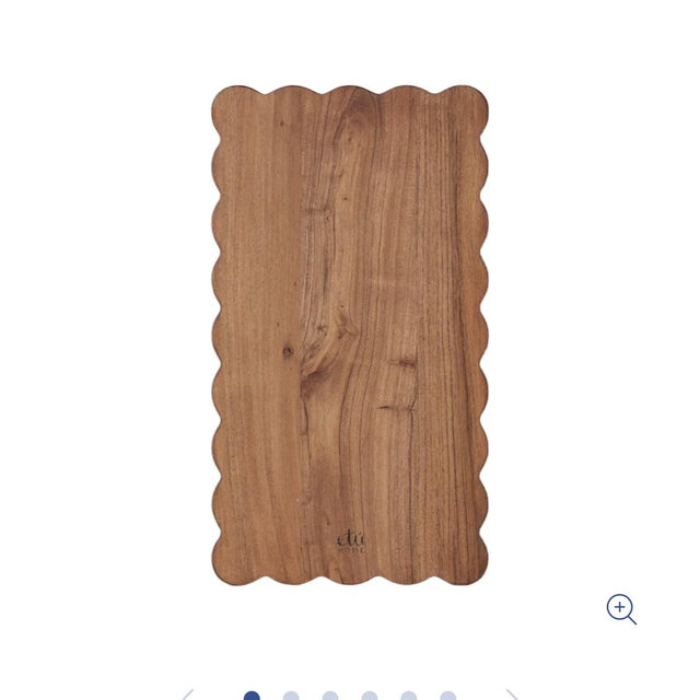 Rectangle Scalloped Cutting Board - Pier 1