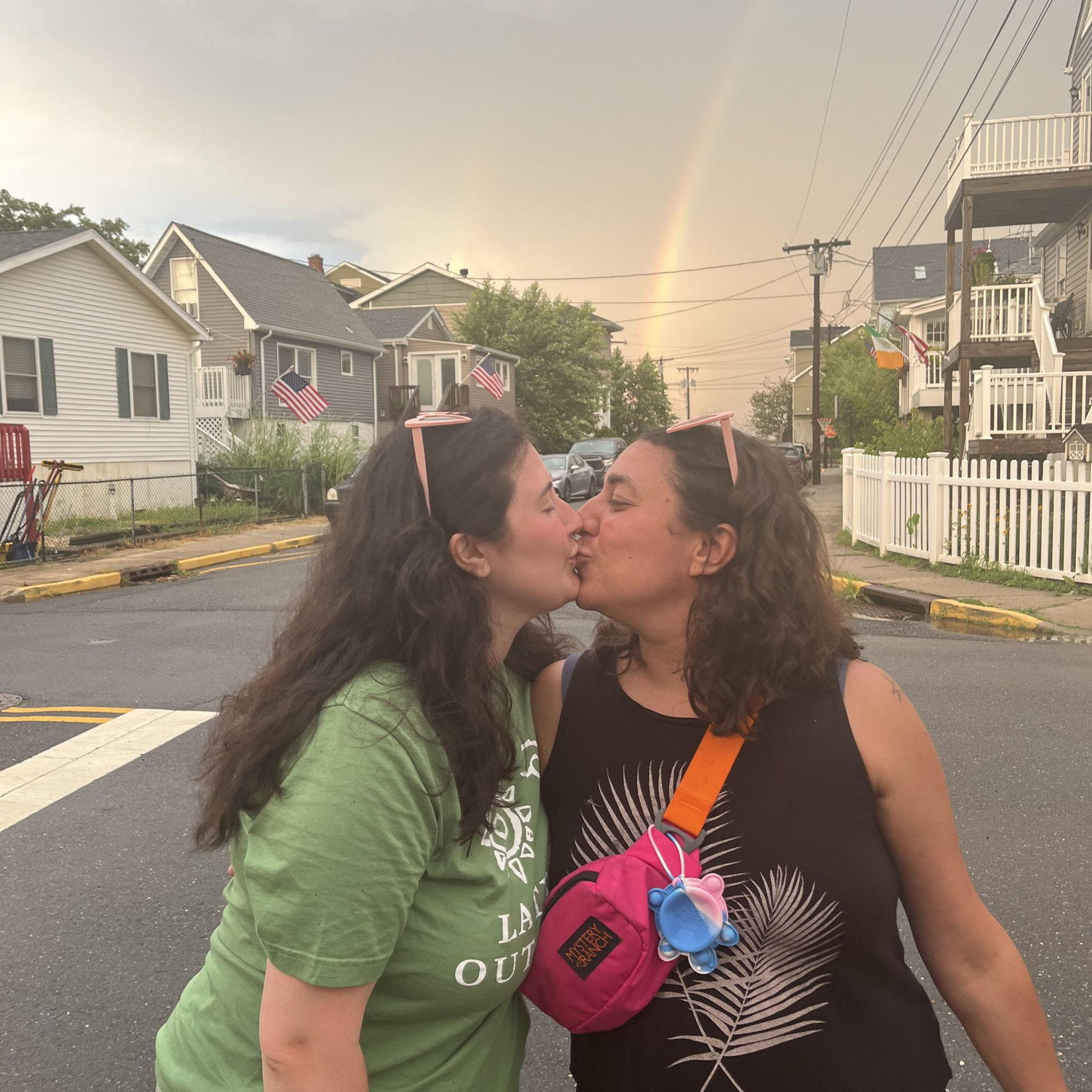 meet me under the rainbow in Sandy Hook