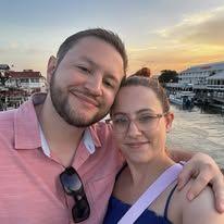 Walking along the dock in Charleston, South Carolina.