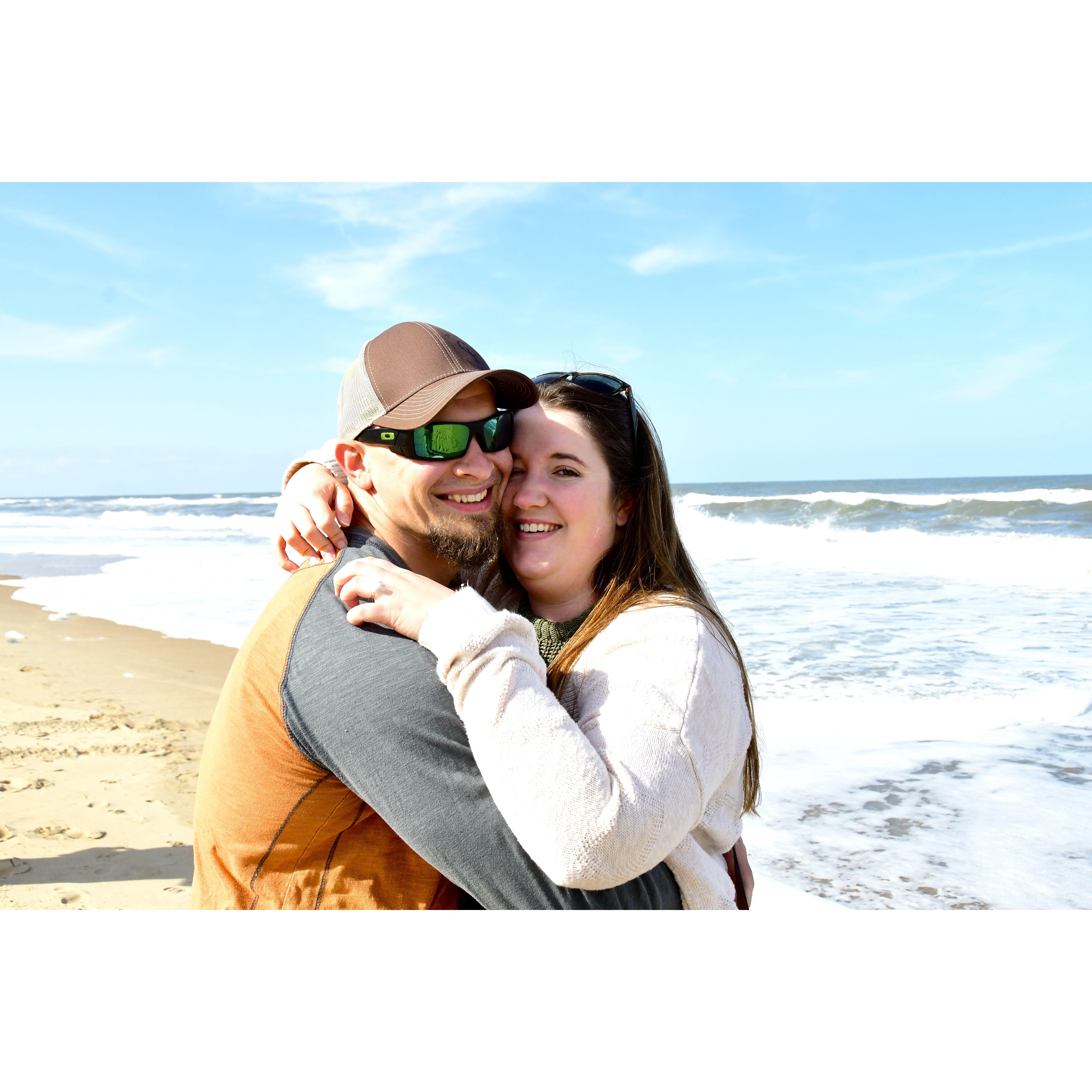 Right after Jenn said "YES"! -June 2023