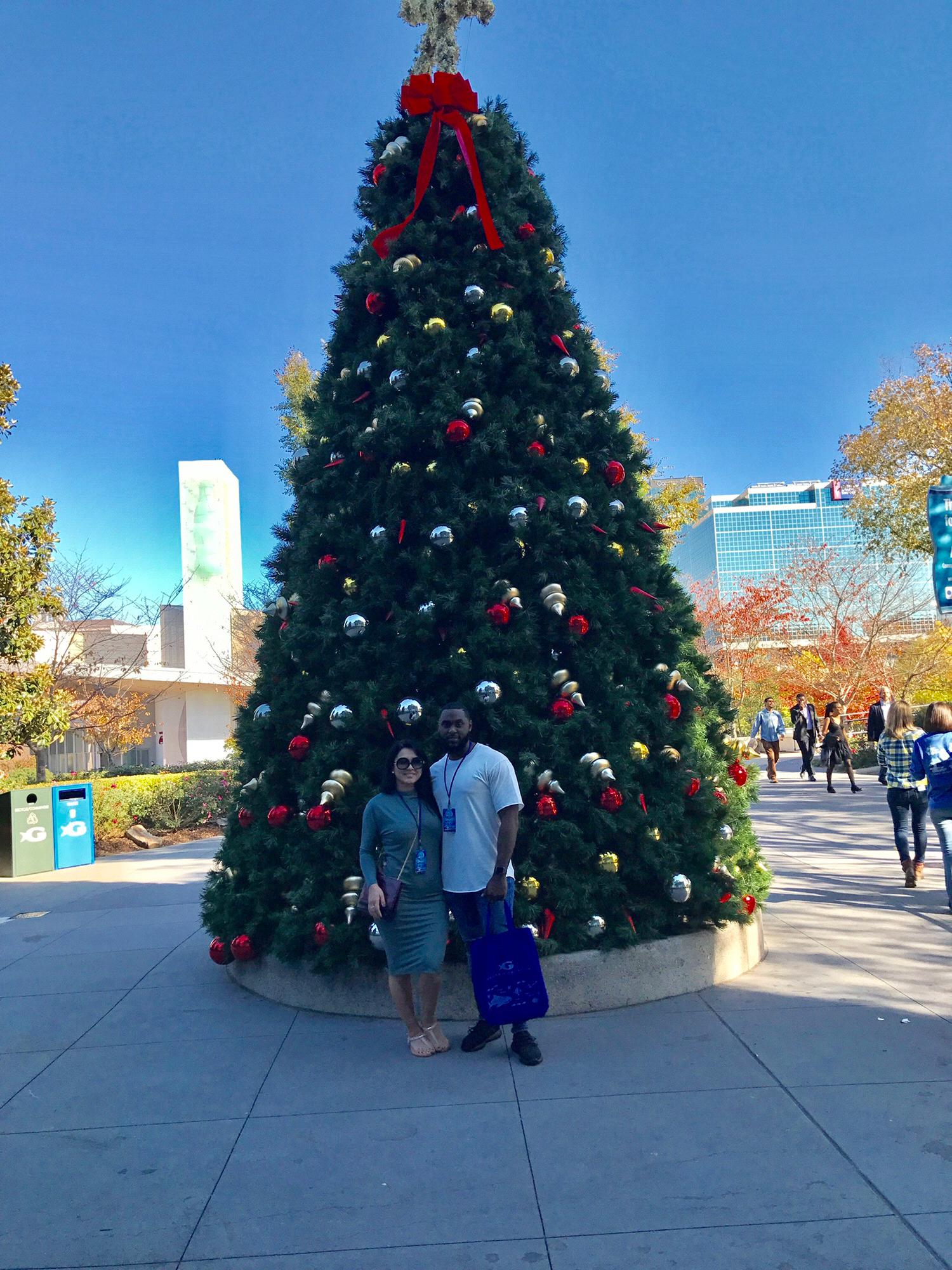 Short trip to Atlanta to meet his family for the first time...