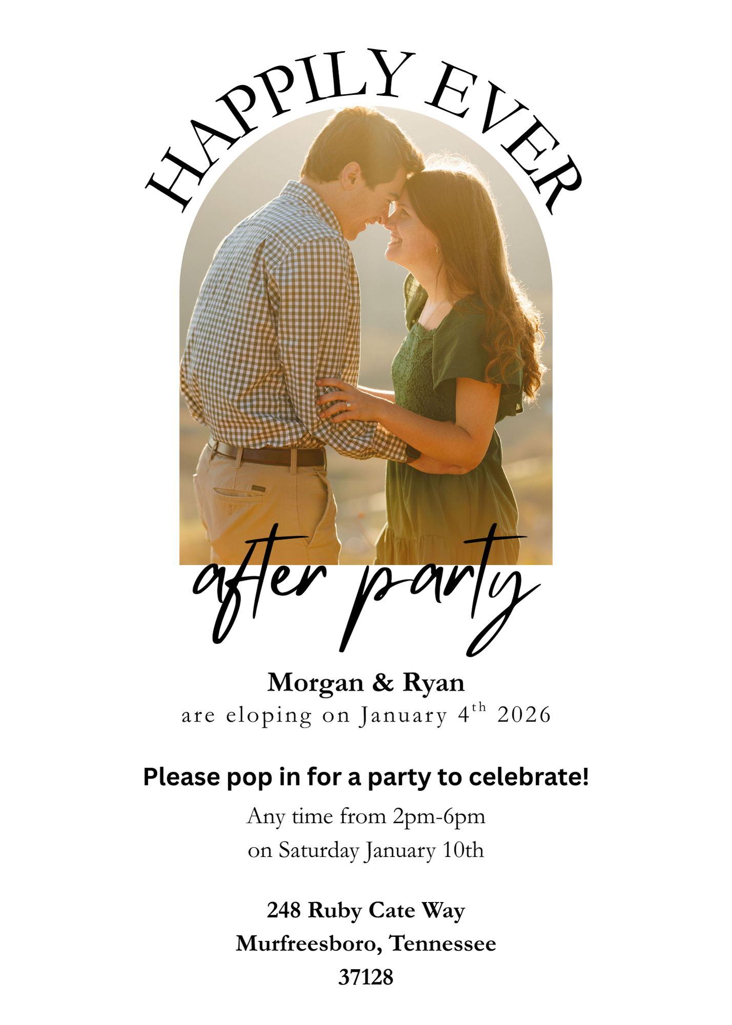 The Wedding Website of Morgan Davy and Ryan Davis