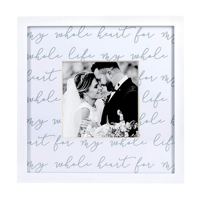 Pearhead Happily Ever Wishes Frame, Cherish Wedding Memories, Alternative Guest Book Ideas