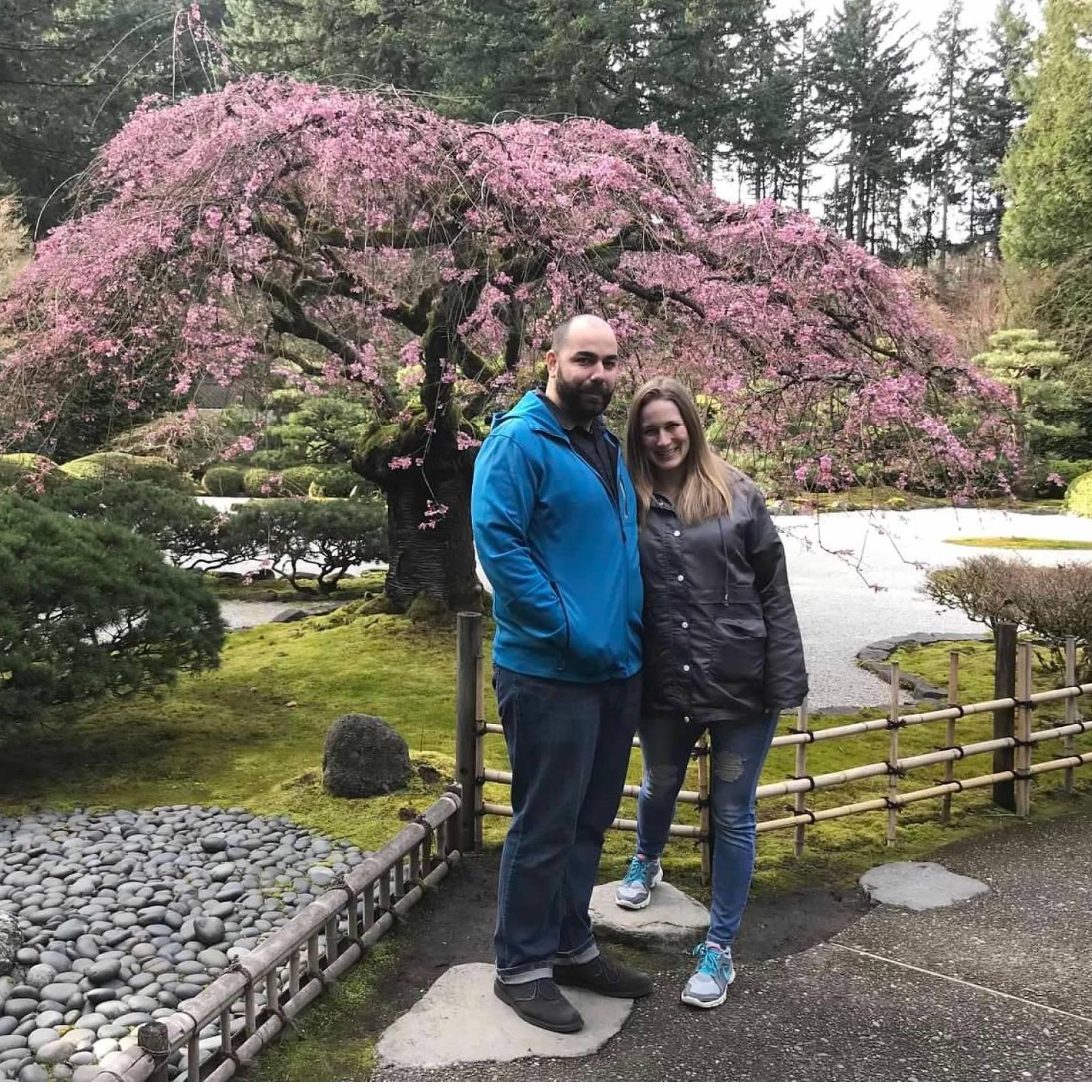 Portland Oregon @ the Japanese Gardens.
