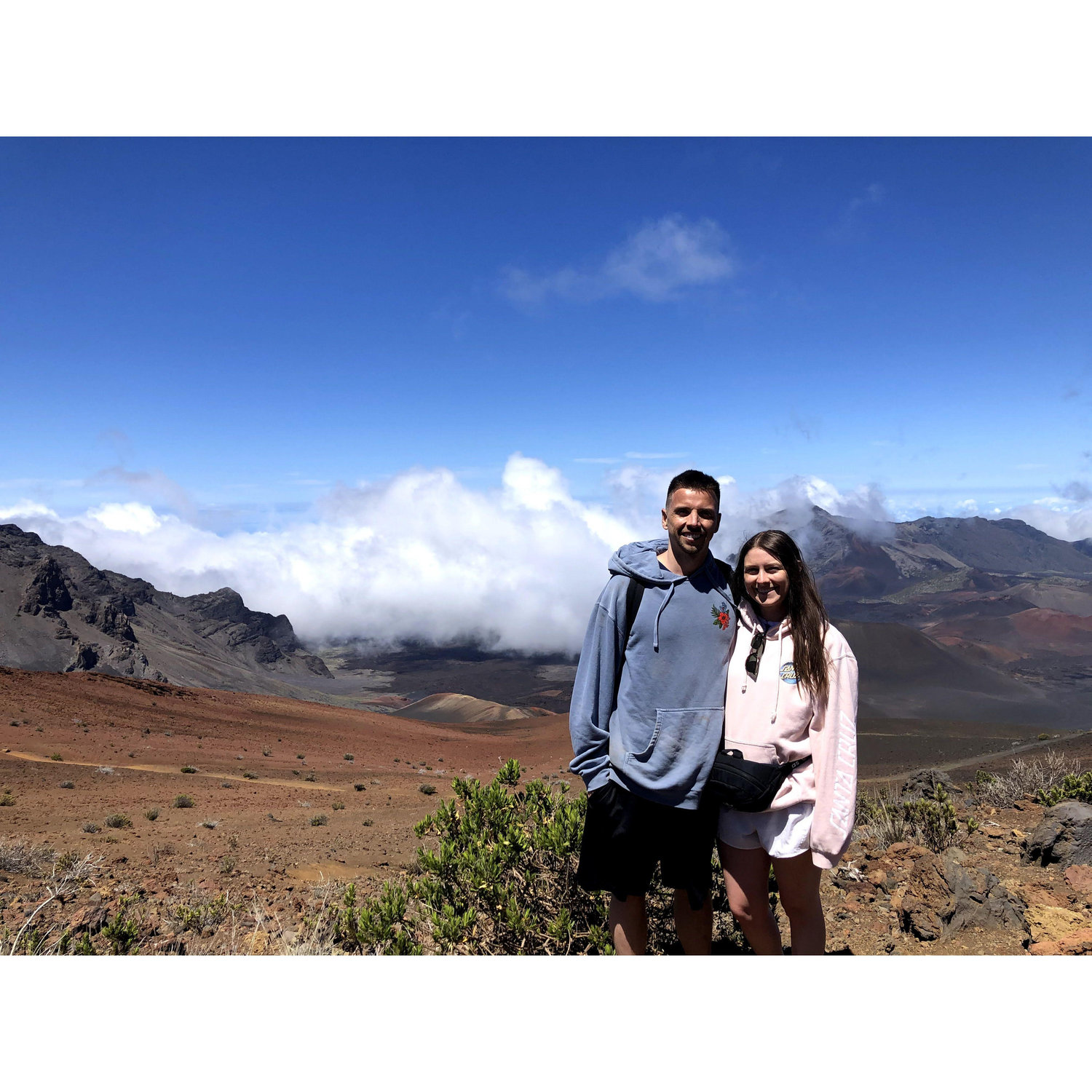 on the summit of Haleakalā