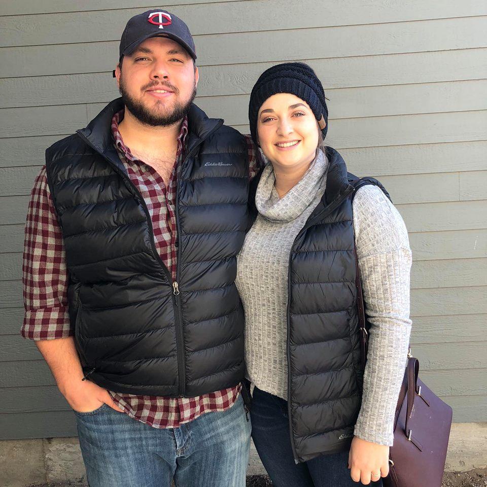 This is Trygg and I visiting a couple of our best friends in Bend, Oregon. The last picture we took together before the engagement!
