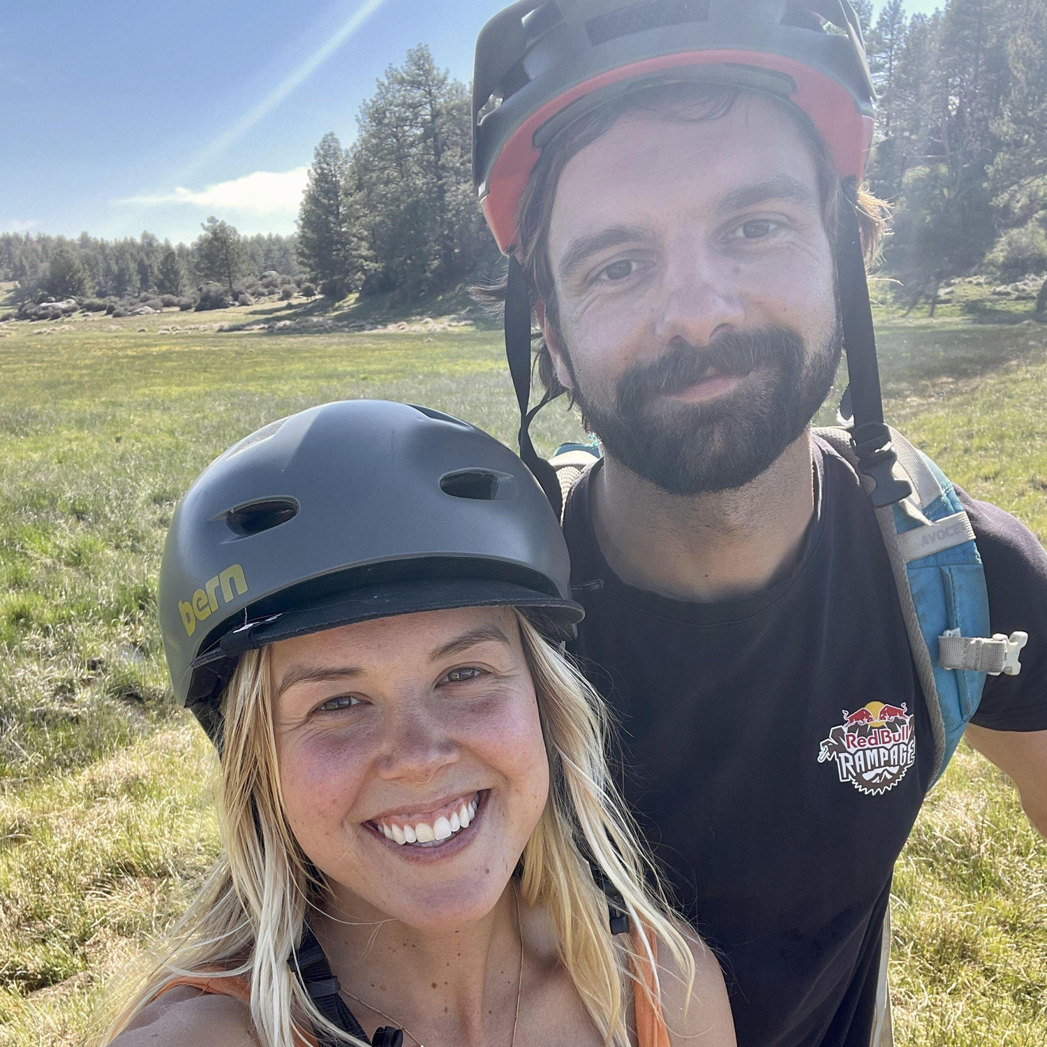 Mountain biking!
