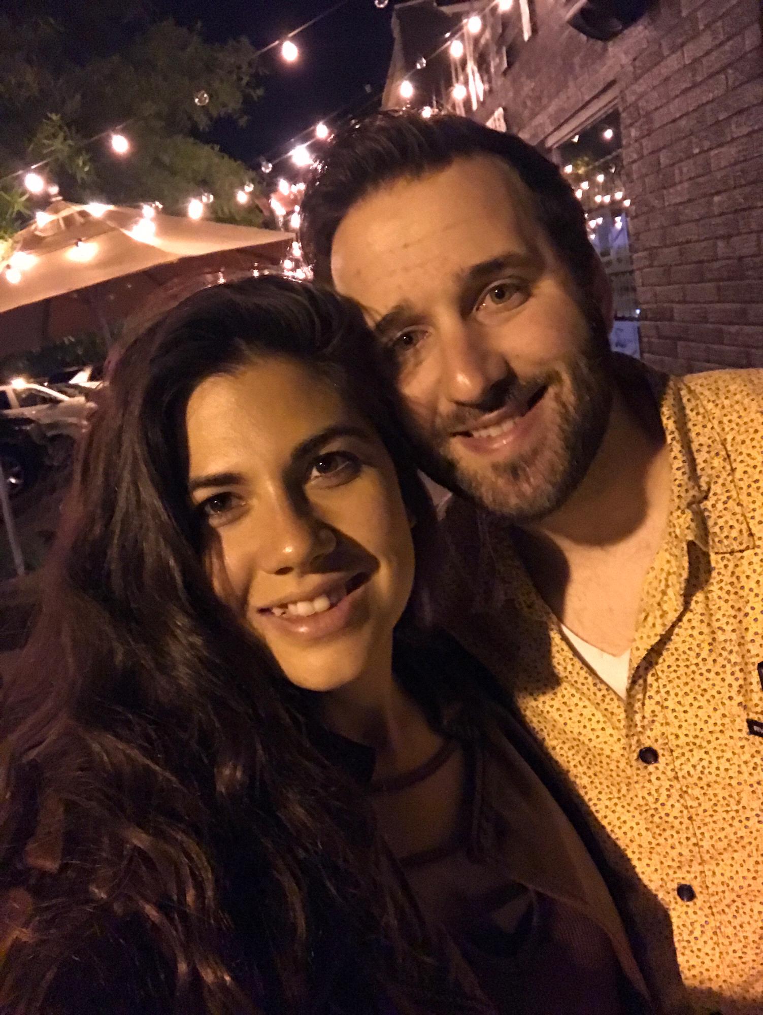 Our 1 year anniversary was spent apart, but this trip to Atlanta a month later made up for it!