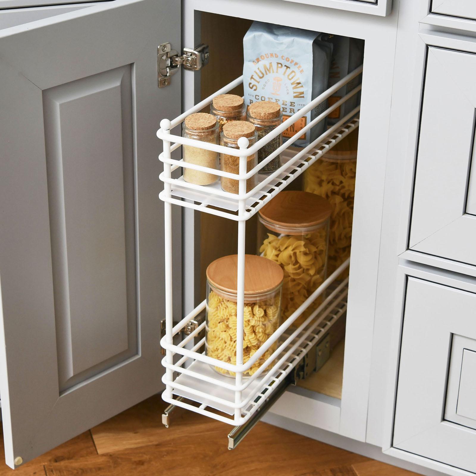 Glidez Sliding 2-Tier Under-Sink Organizer