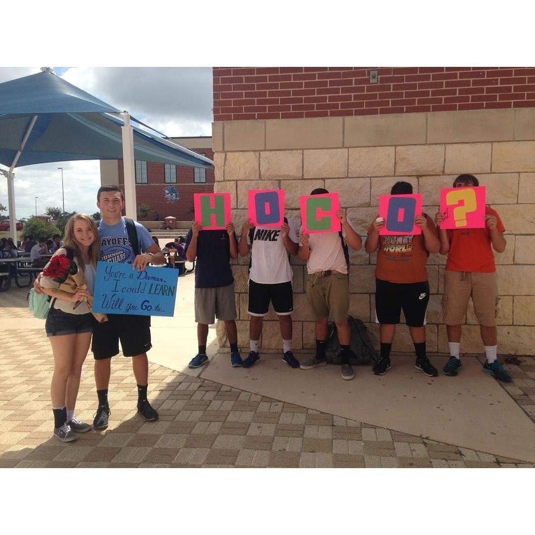 When Daniel asked Rheanna to homecoming!