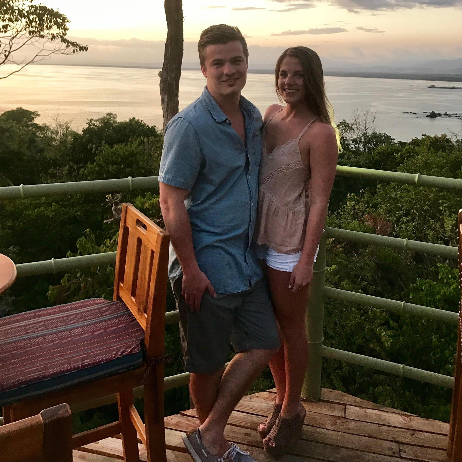 Our first vacation in Costa Rica.