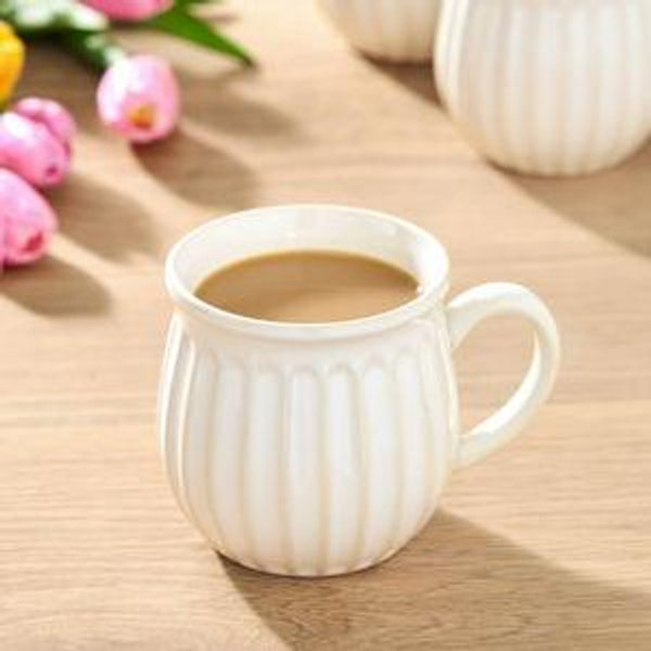 Scalloped Mugs