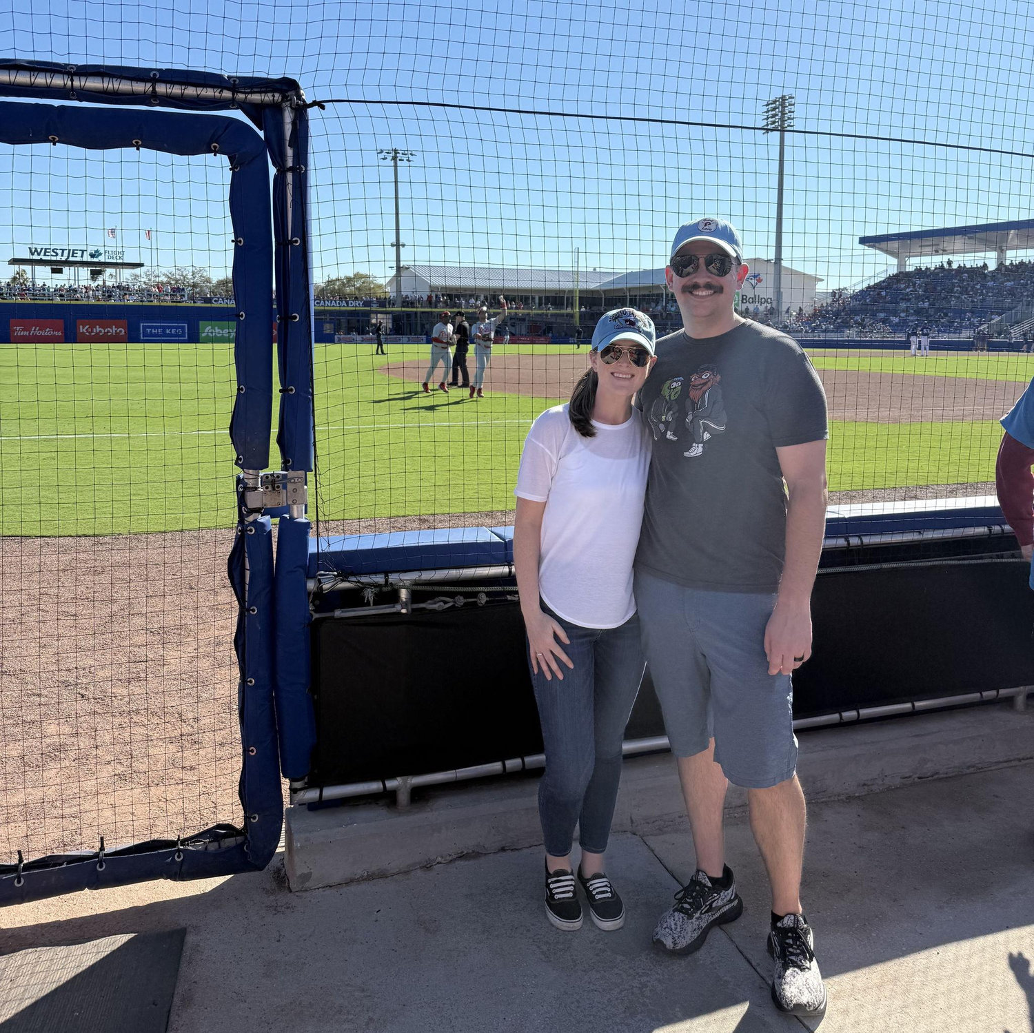 Phillies spring training game in Florida