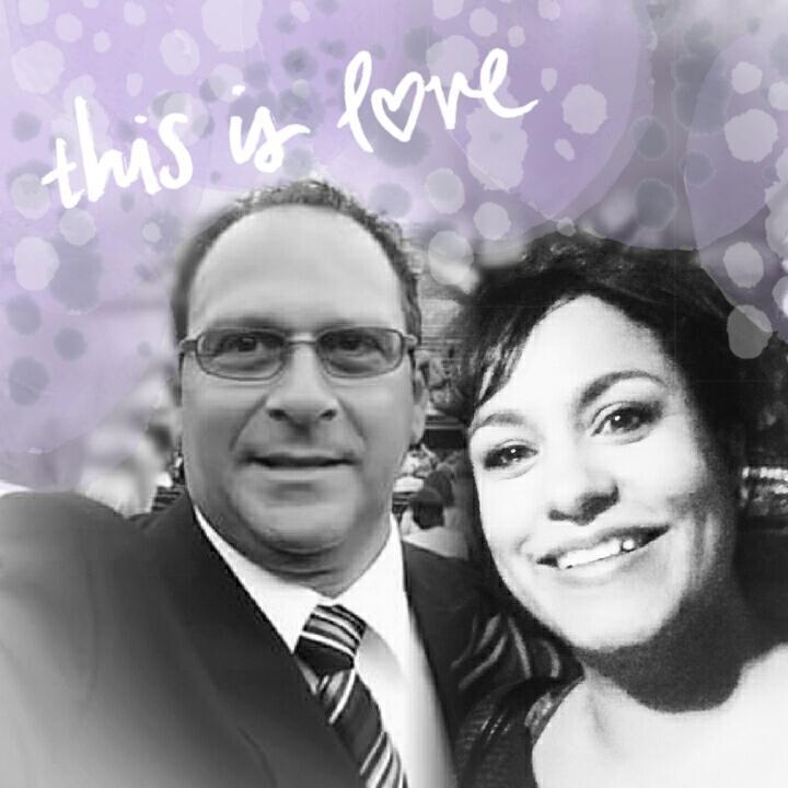 The couple in love