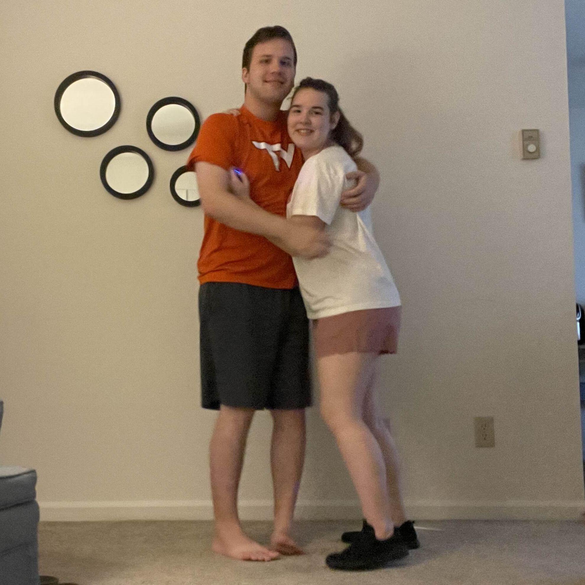 I took this while I was doing a choreography assignment.