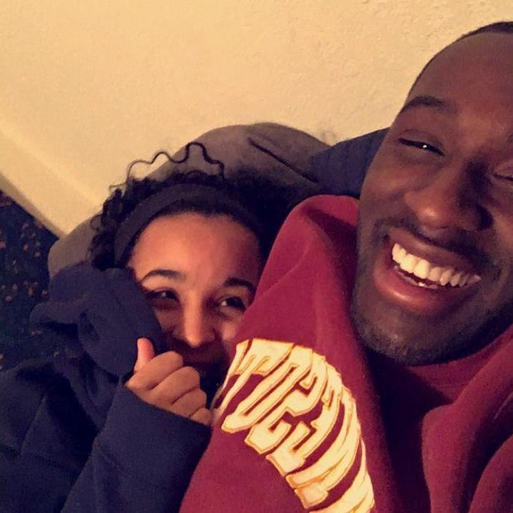 3 and 1/2 hours apart, much of Maya & Dre's early relationship in college was spent long distance with Dre attending Minnesota West in Worthington & Maya studying at St. Kate's in St. Paul.