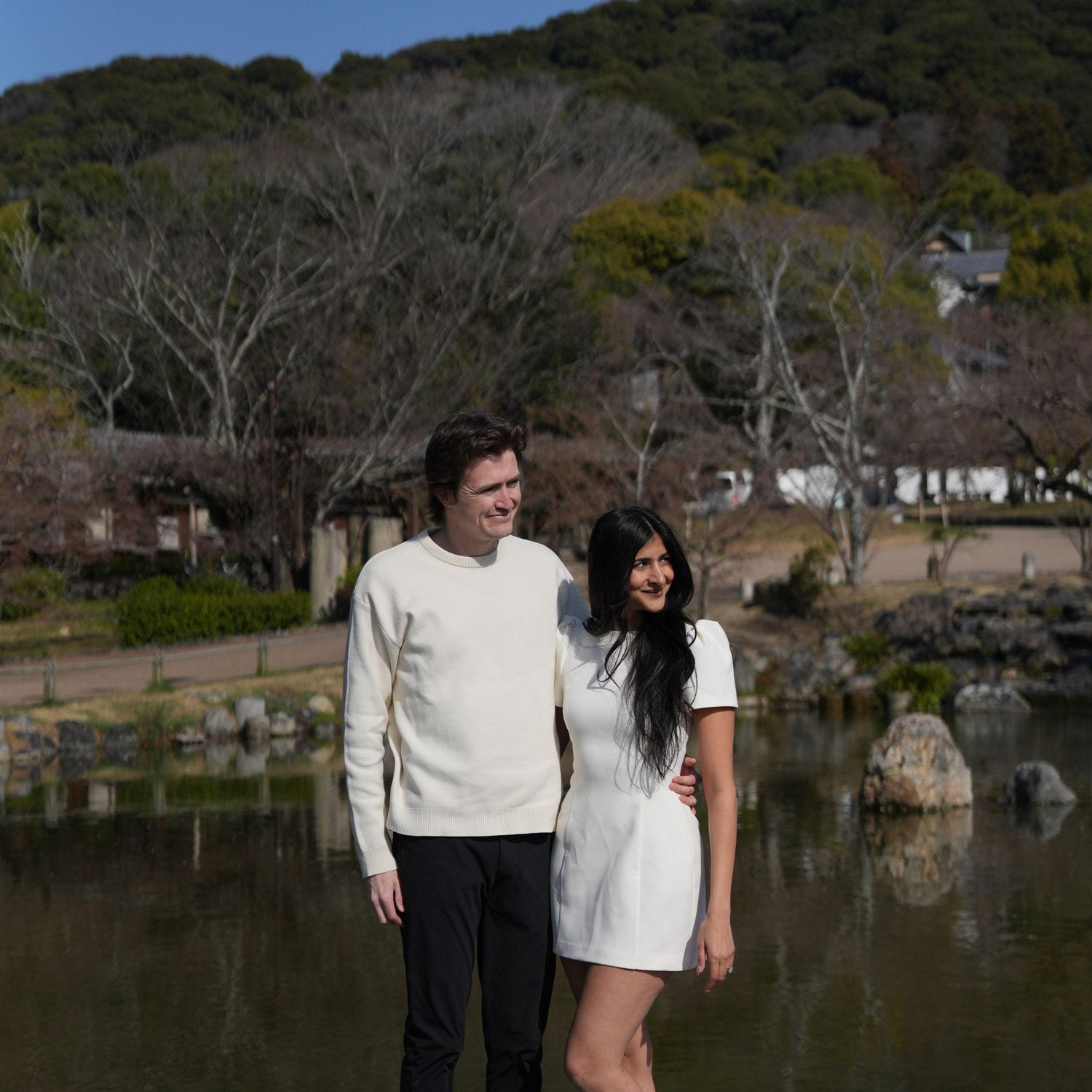Our engagement photos in Kyoto, Japan this past February