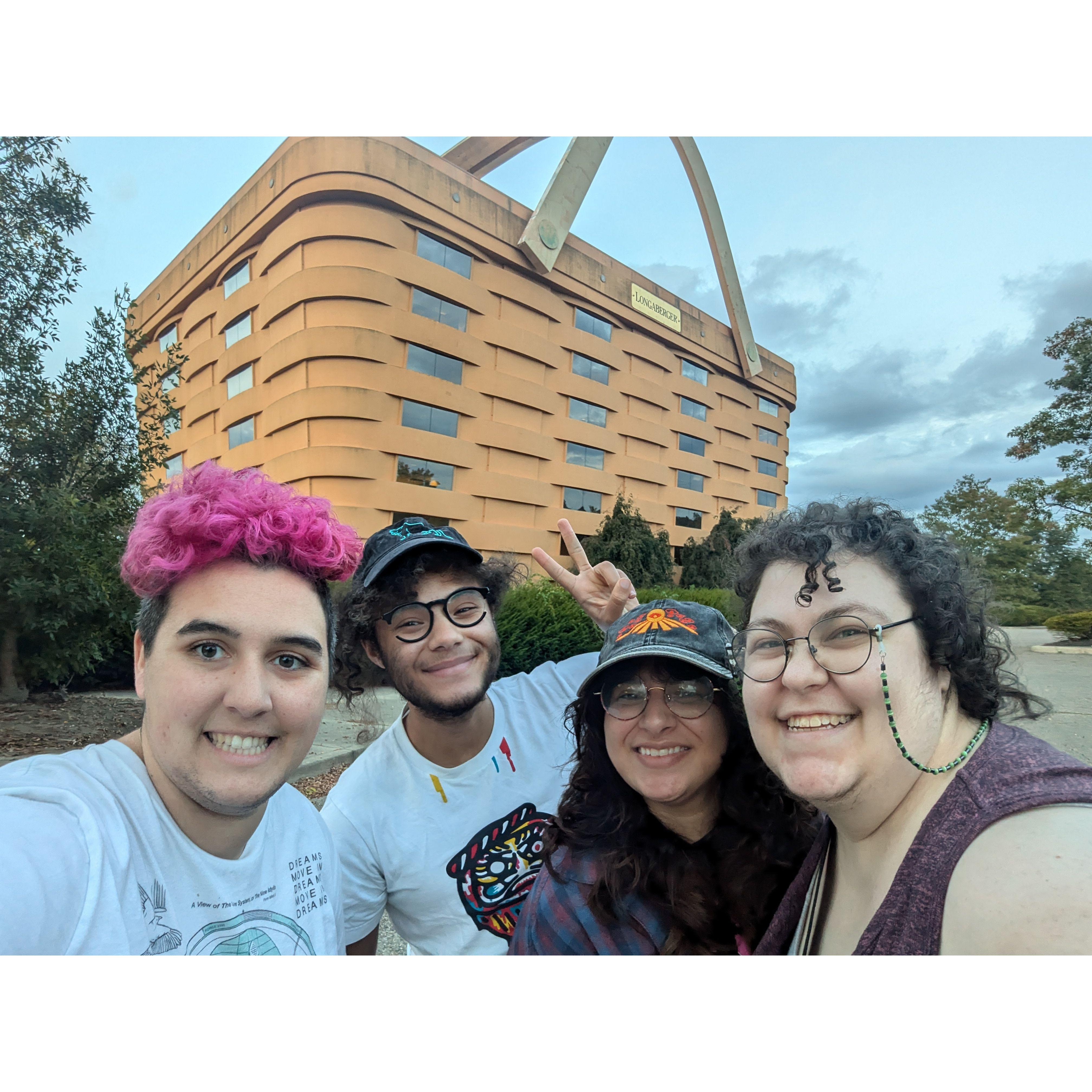 True friends take the time to stop at the Big Basket in the middle of Ohio on the way home from Pittsburgh.