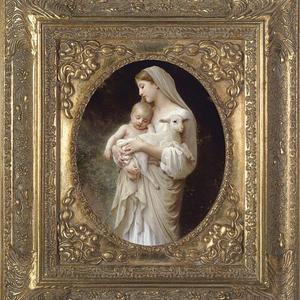 L'Innocence Canvas - Spandrel Framed Wall Art *8x10*