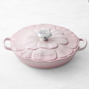 Le Creuset Enameled Cast Iron Petal Braiser, 2 1/4-Qt