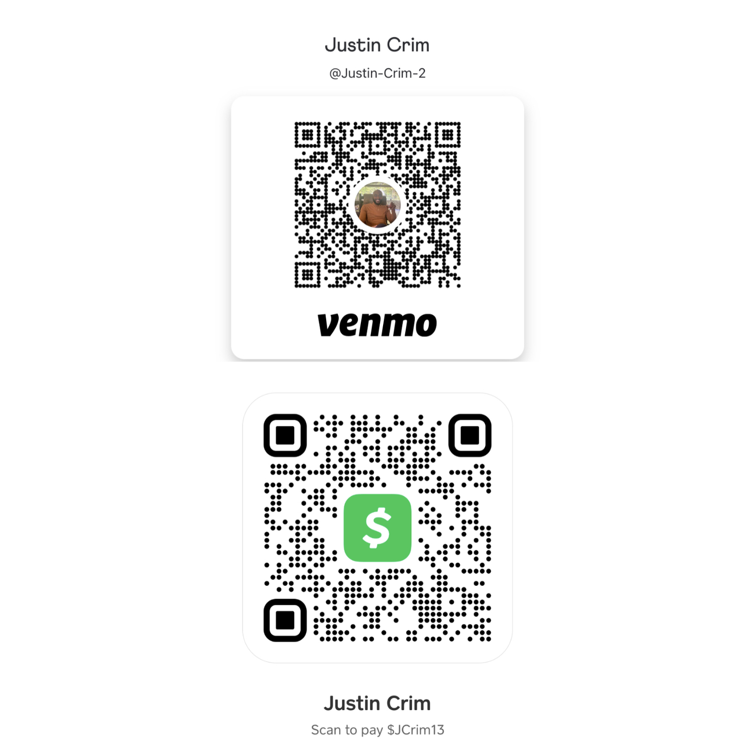 You can also give via Zelle to 347-210-0048