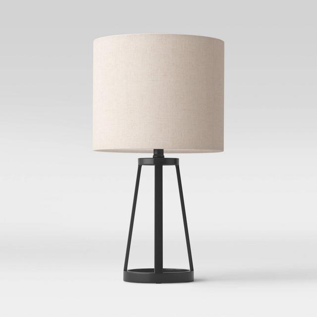 Medium Modern Industrial Assembled Table Lamp Black - Threshold™