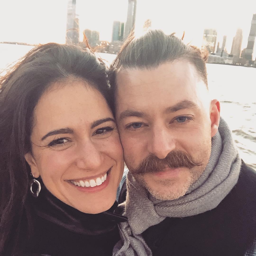 Our first Valentine's Day date.