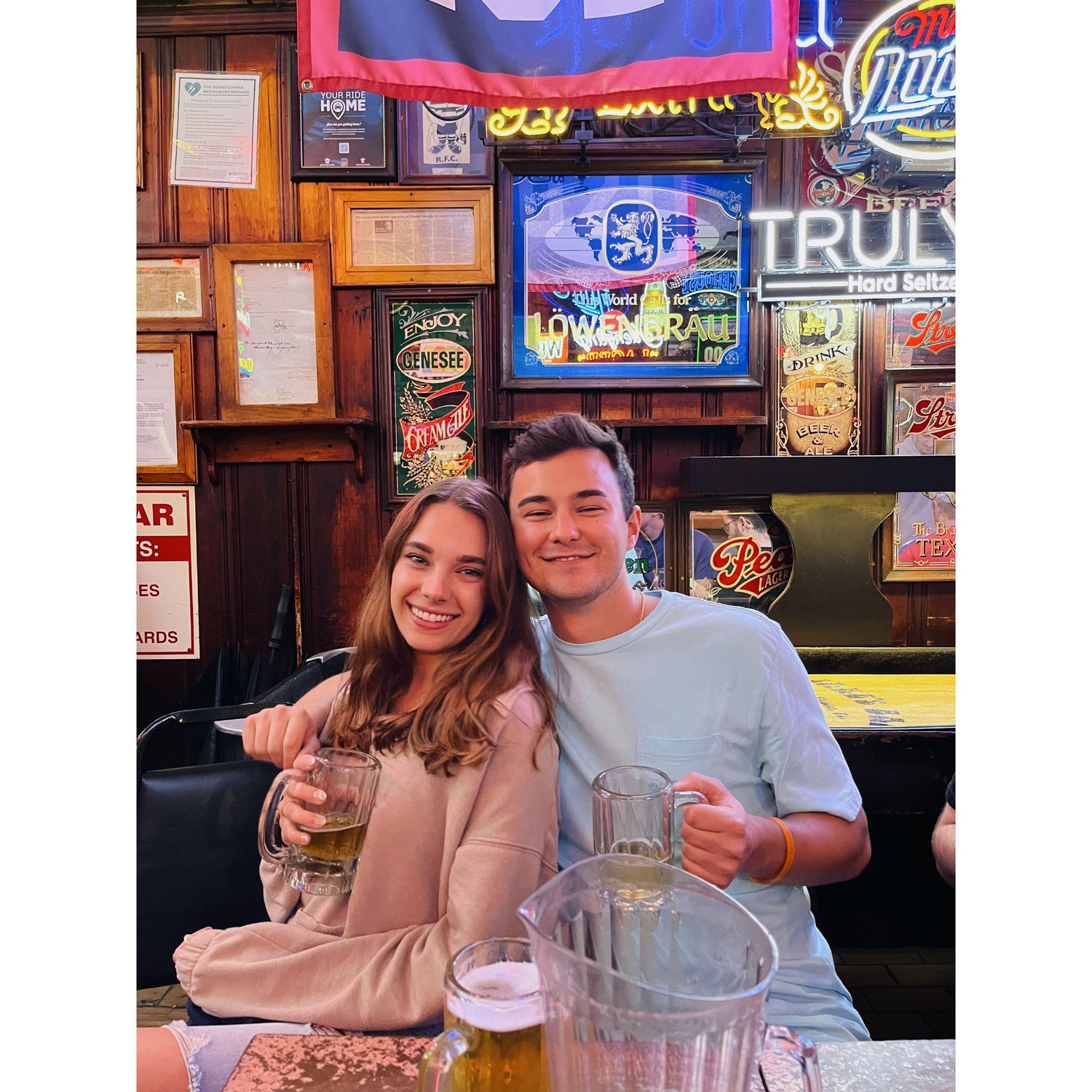 First time visiting Jake's Bar in Westchester - Matt's favorite bar.