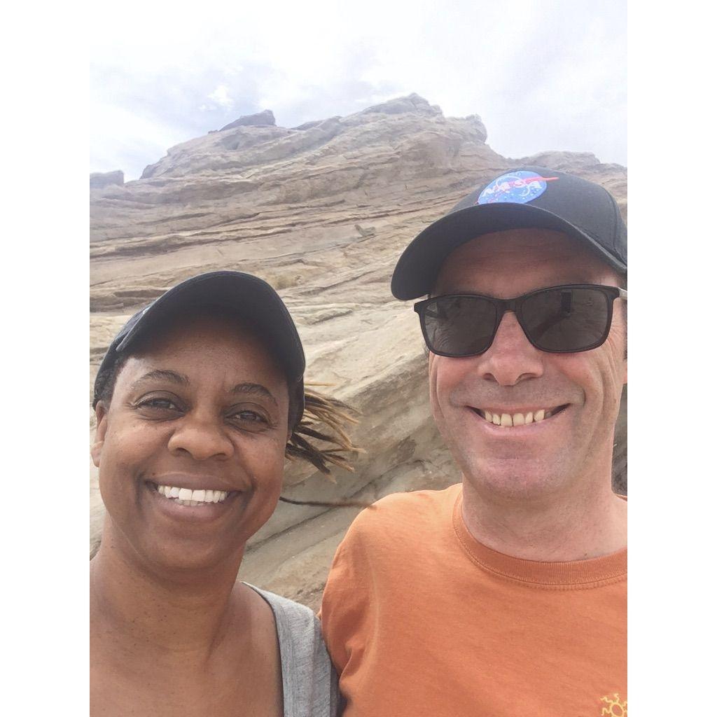 Vasquez Rocks, in northern Los Angeles County, 2019