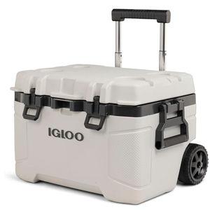 Igloo Trailmate 52Qt Wheeled Cooler, Bone