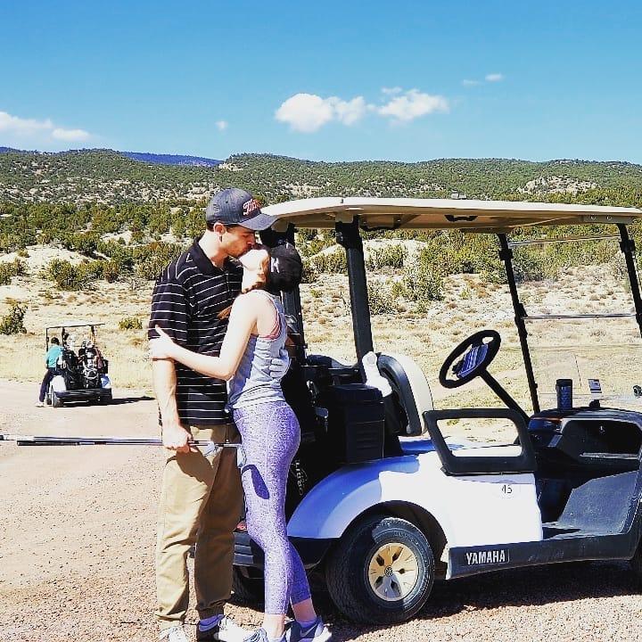 Golf is our favorite hobby together!