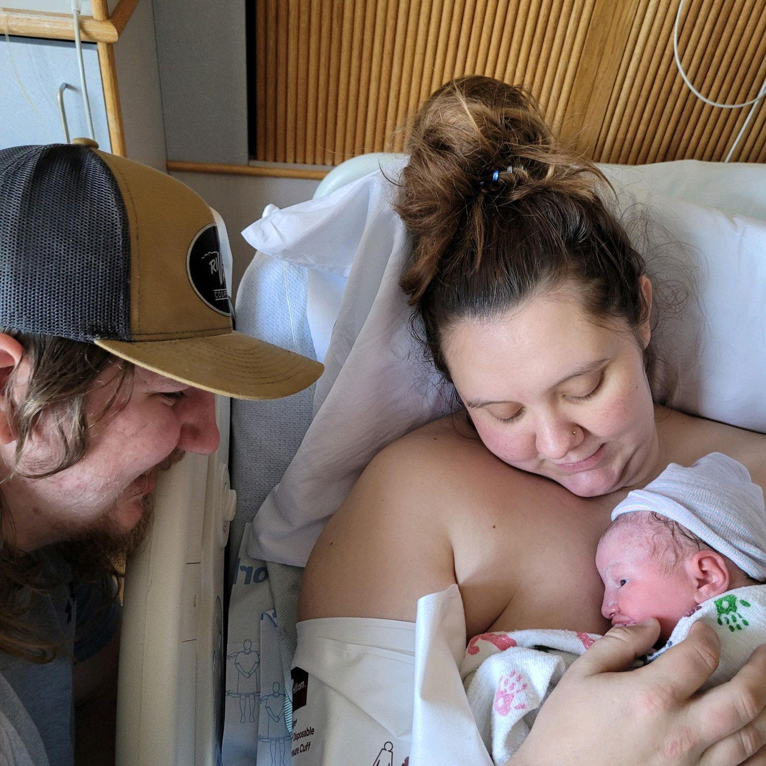 We became mom and Dad