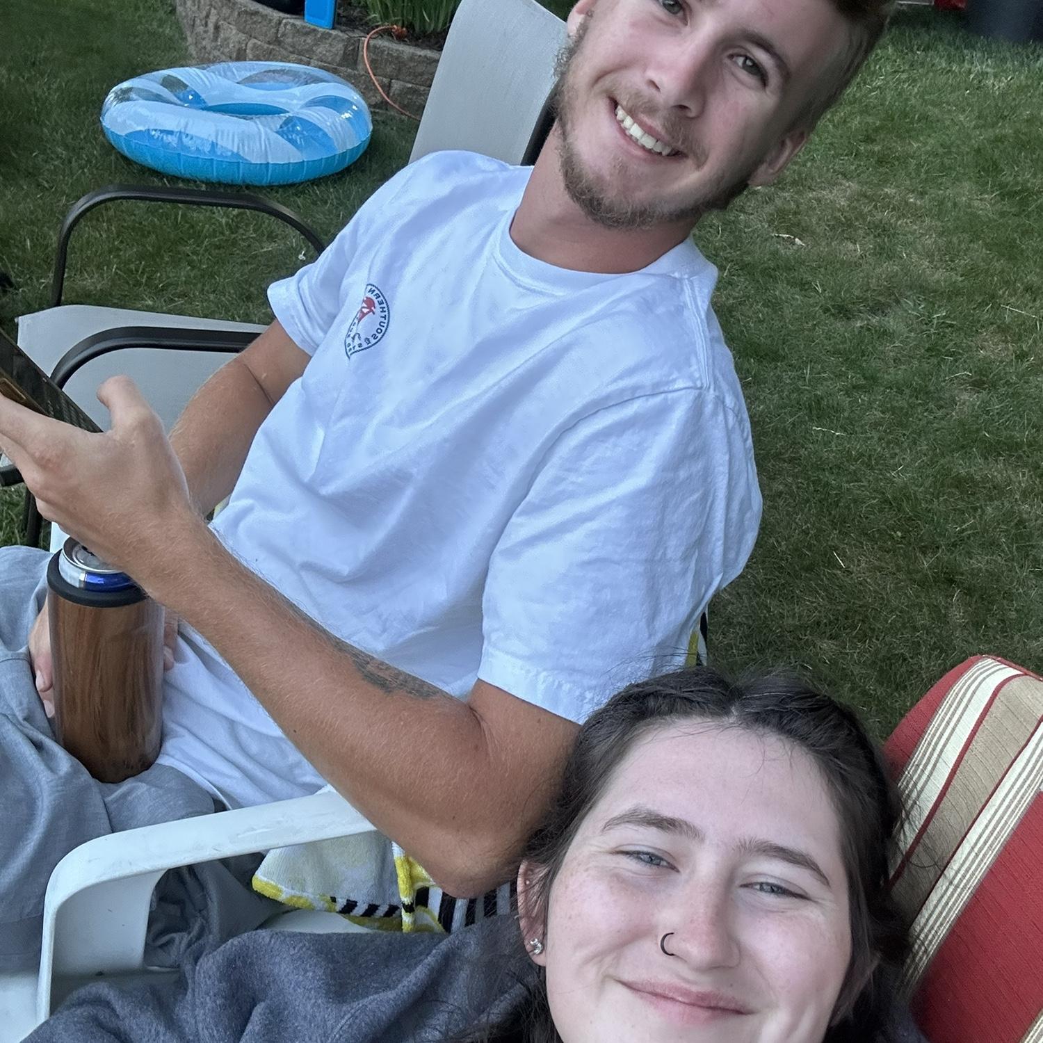 Trev’s first time in Michigan!