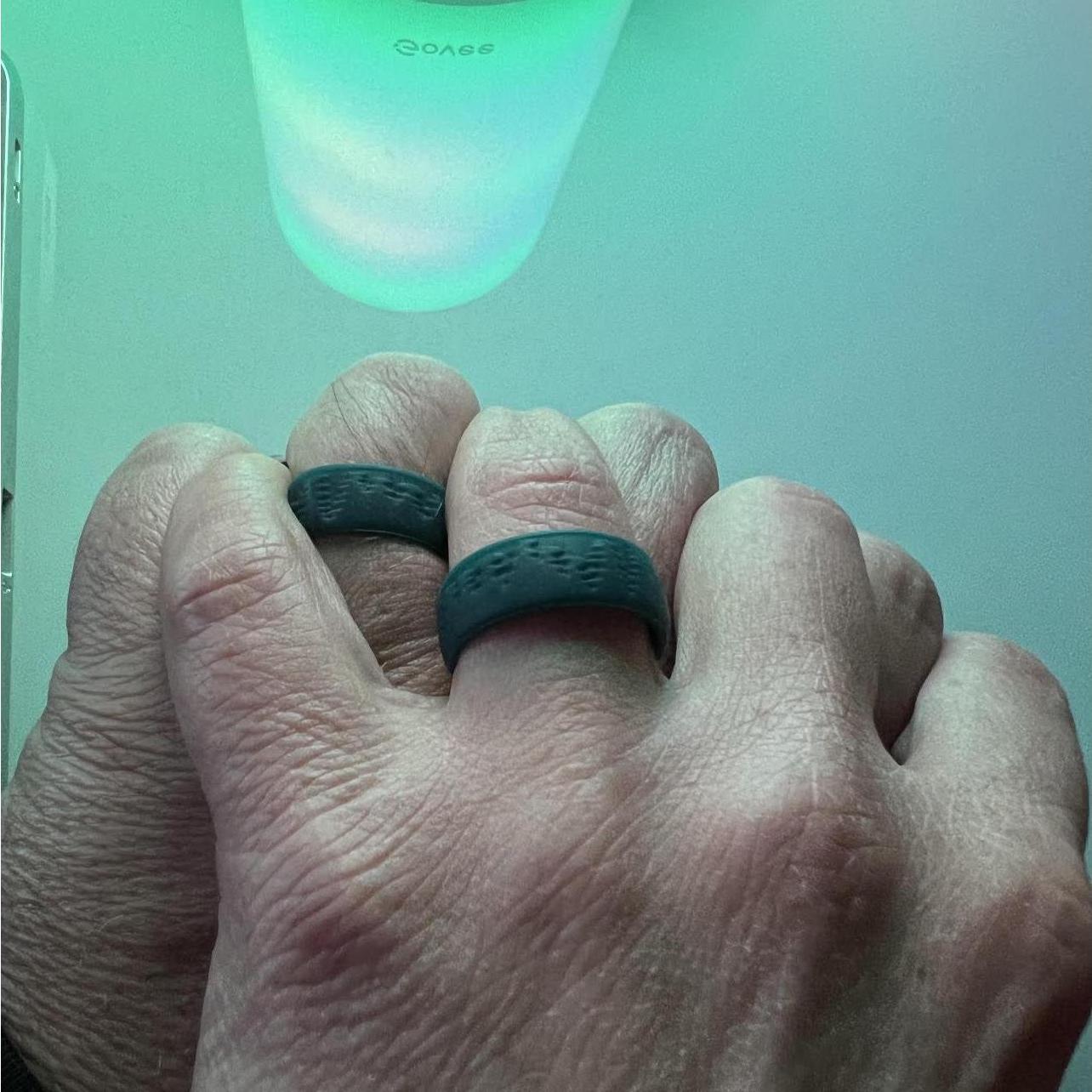 Radiating love with our new silicone rings...