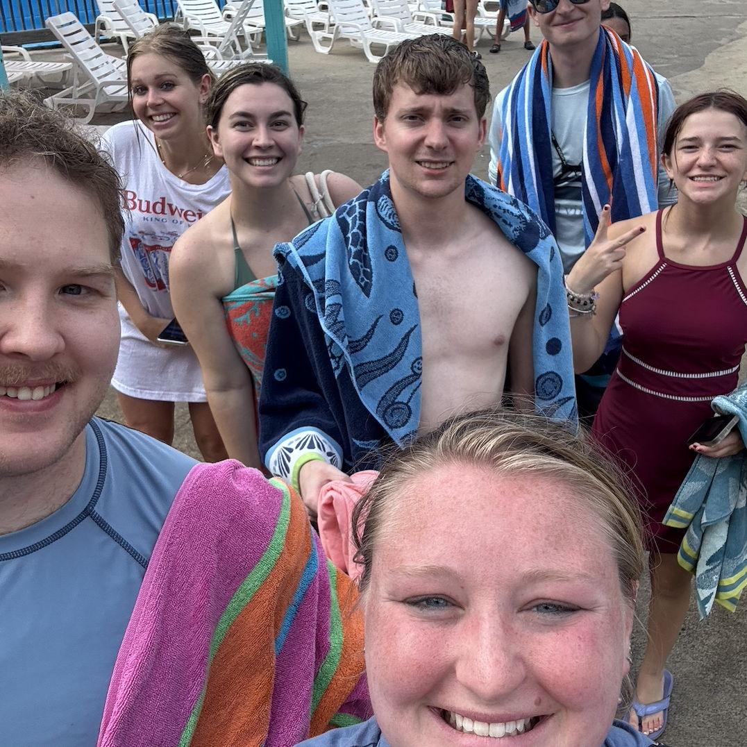 Six Flags White Water with Haley, Dakin, Katya, Ryan, and Lailah
