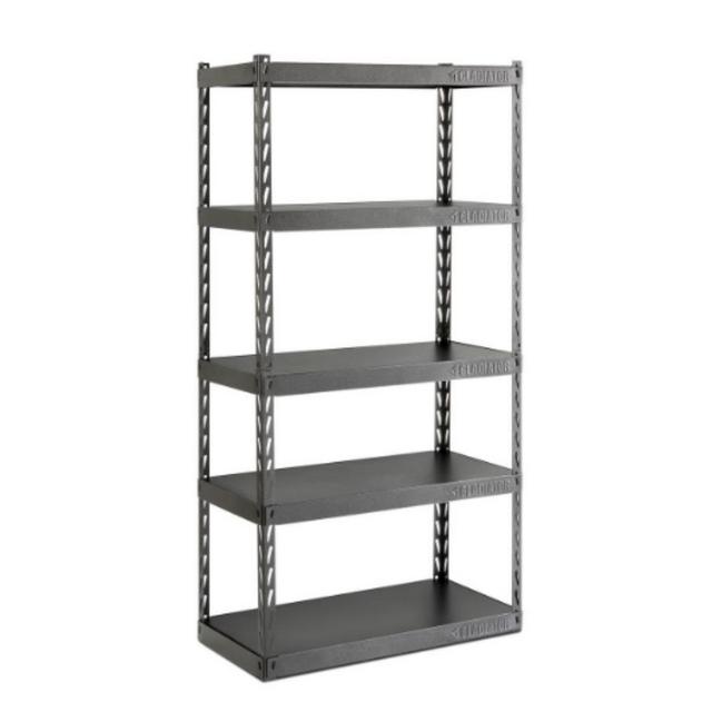 5-Shelf Steel Garage Shelving Unit with EZ Connect