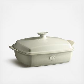 Covered Rectangular Baker