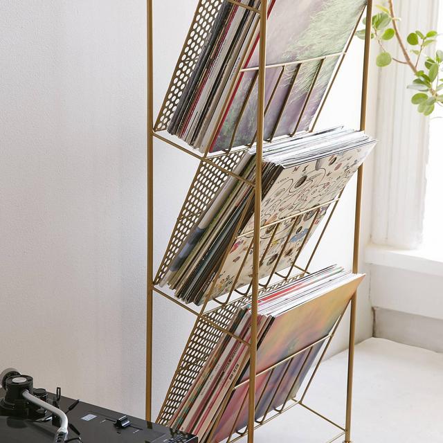 Corner Store Vinyl Storage Rack