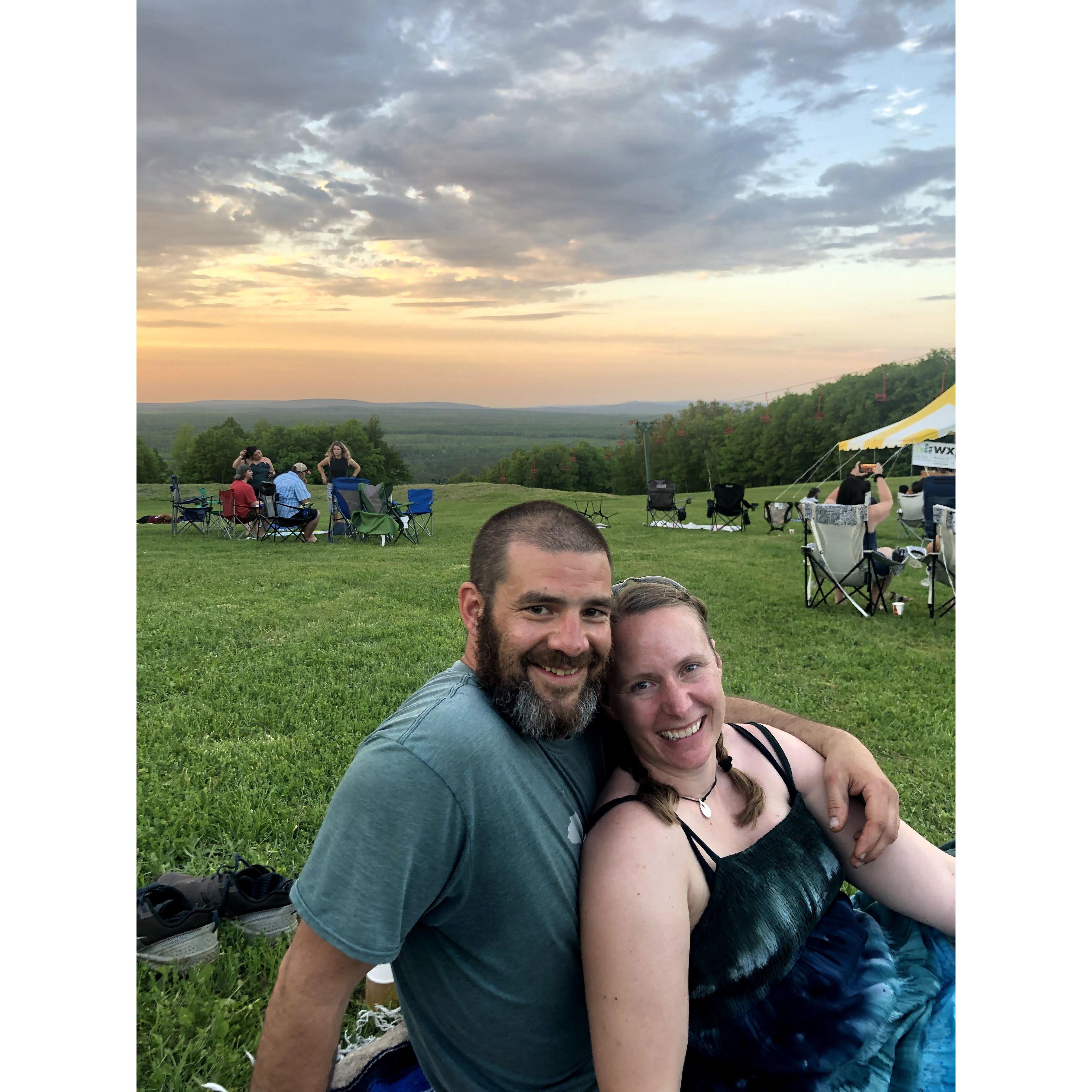 Our first photo together!