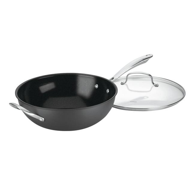 Cuisinart GreenGourmet 12" Non-Stick Hard Anodized Stir Fry Wok with Cover - GG26-30H