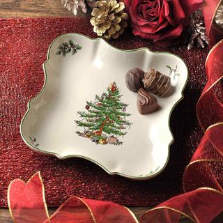 Christmas Tree Devonia Serving Tray