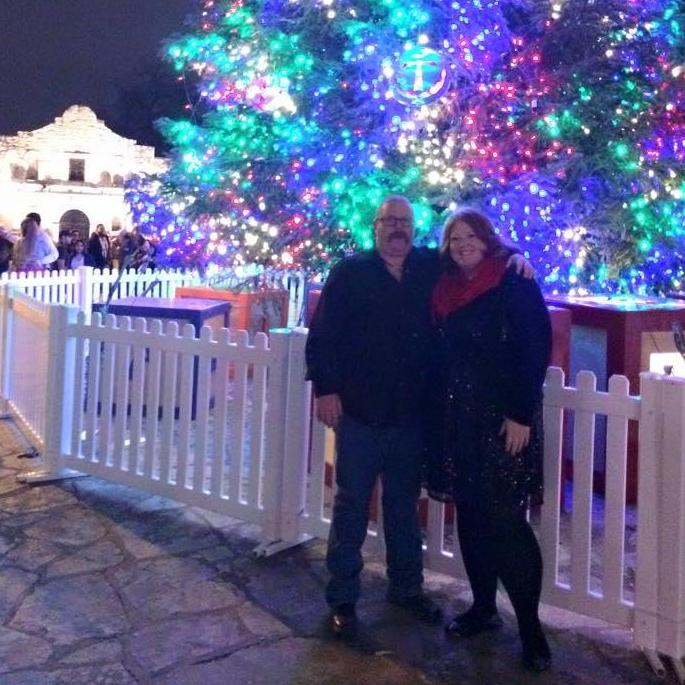 One of our first couple of pictures together as a couple.