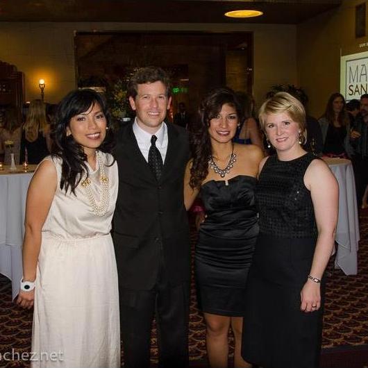 Iris and G once founded a non-profit together. This photo was from a Fundraiser Gala for Do Good Lab.