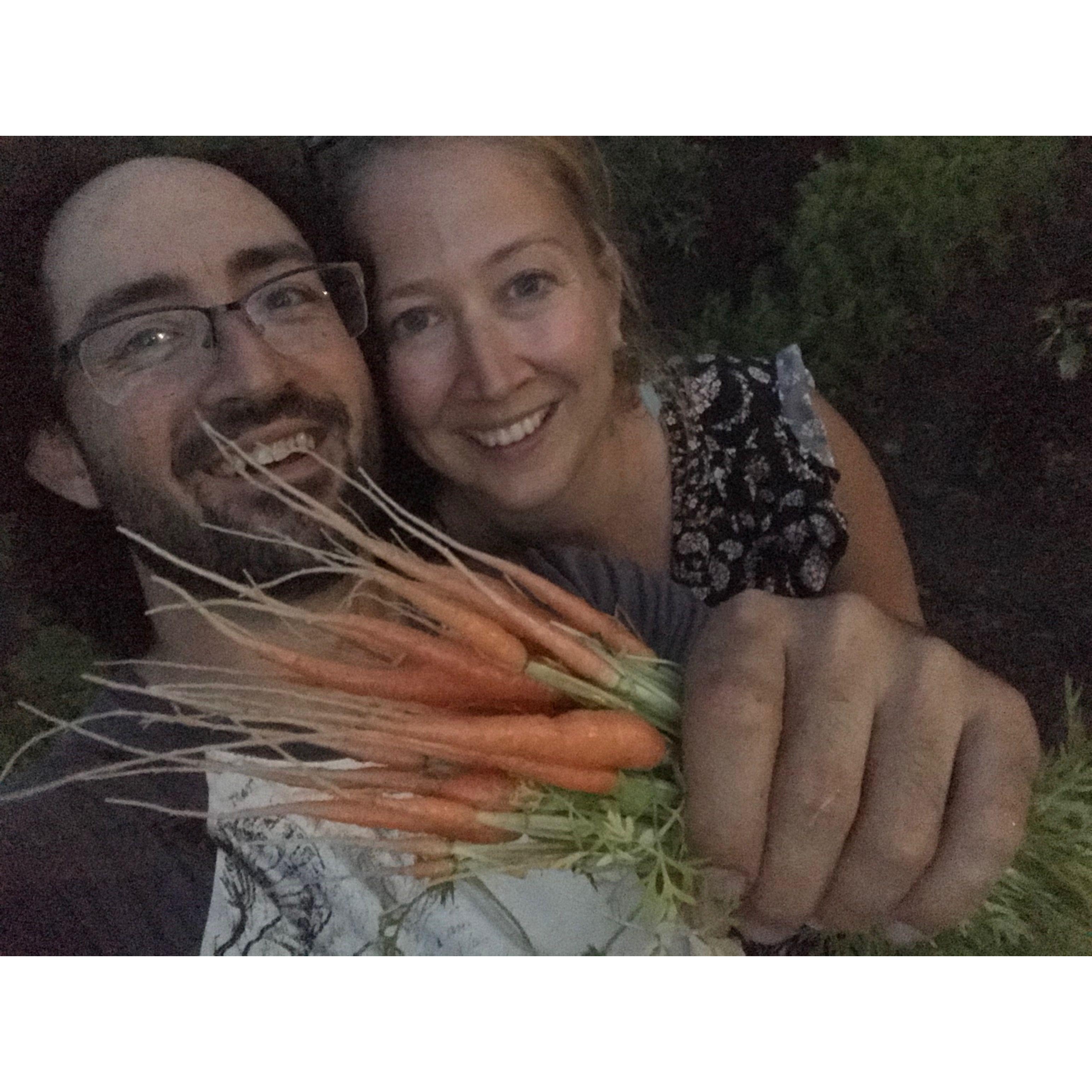 Haul from our home garden